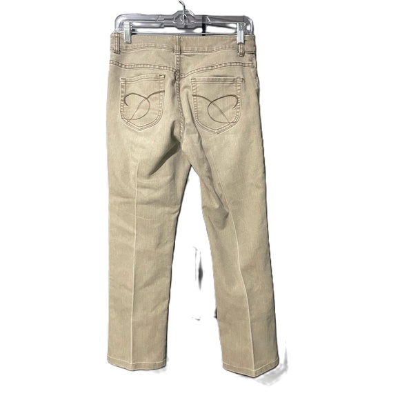 Trendy Size 0S Chicos Platinum Denim In A‎ Earthy Green Wash - Picture 7 of 7